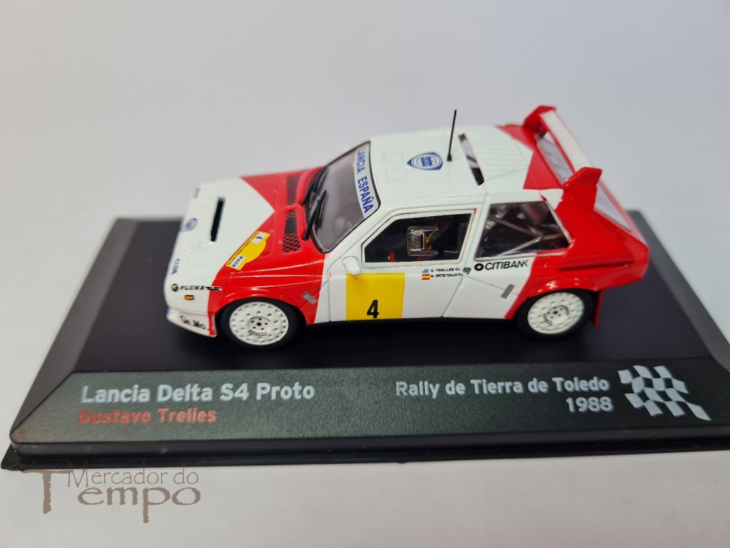 1/43 Altaya Rallye Tierra de Toledo Lancia Delta S4 Proto 1988