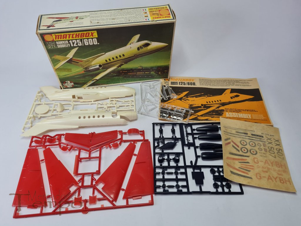 kit antigo da Matchbox escala 1/72 Avião Hawker Siddeley