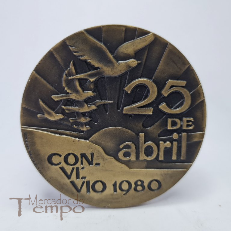 Medalha bronze 25 de Abril convivio 1980 / MFA