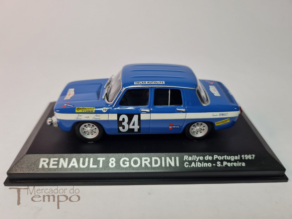 1/43 Altaya Rallye de Portugal Renault 8 Gordini - C.Albino