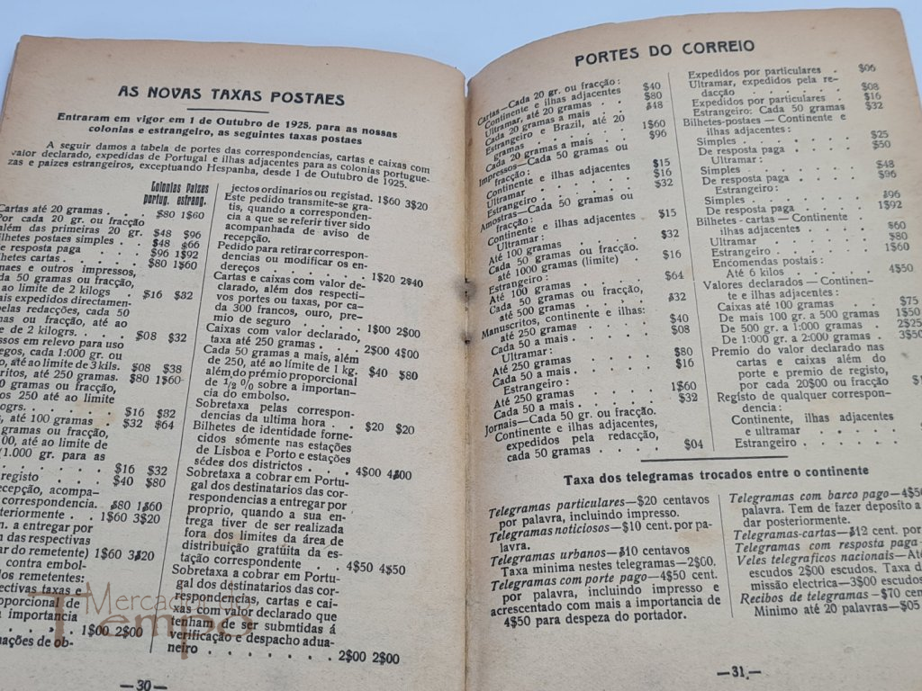 Calendário e Folhinha Portugueza do doutor Ayer, 1929