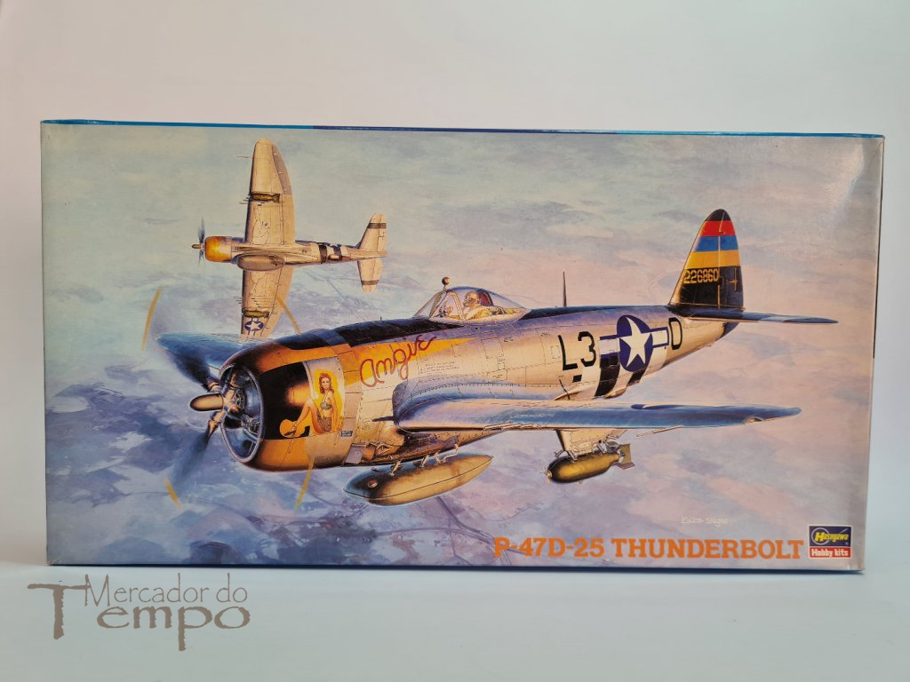 Kit Avião Militar 1/48 Hasegawa Thunderbolt P-47D-25