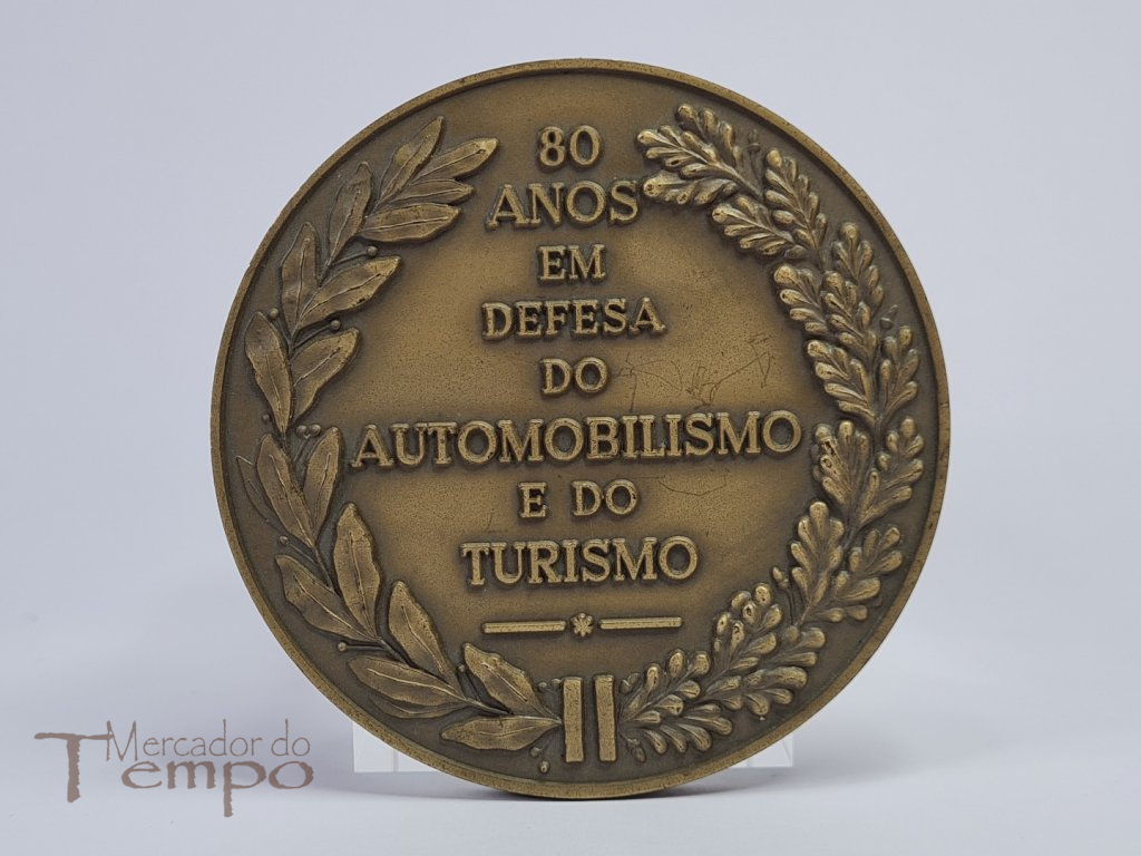 Medalha bronze comemorativa do 80º Aniversário do ACP 1903 -1983
