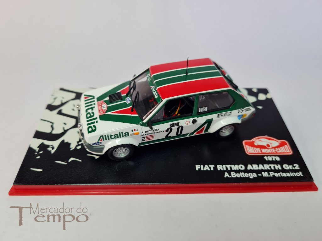  1/43 Altaya Rallye Monte-Carlo Fiat Ritmo Abarth Alitalia 1979