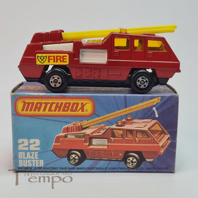 Miniatura Matchbox Blaze Buster #22 Bombeiros