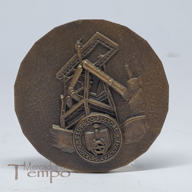 Medalha em bronze do Clube do Pessoal da Siderurgia Nacional, 1973