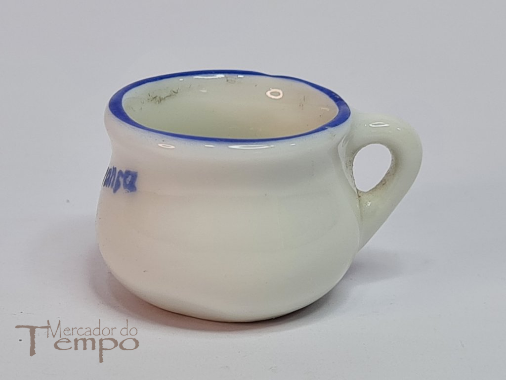 Penico miniatura porcelana Vista Alegre “Lembrança”1947/1968