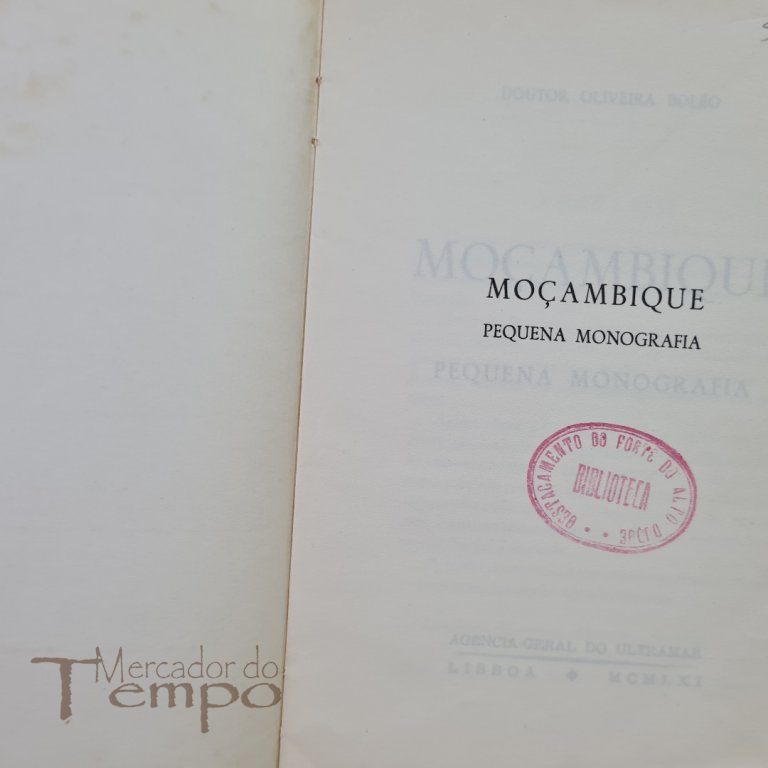 Pequena Monografia de Moçambique - 1961