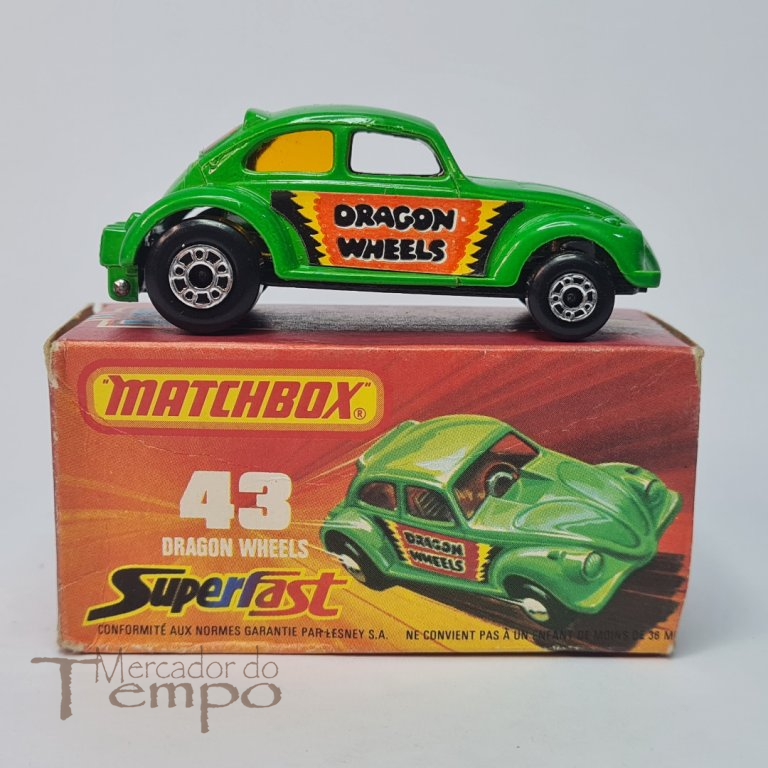 Miniatura Matchbox Dragon Wheels VW carocha #43