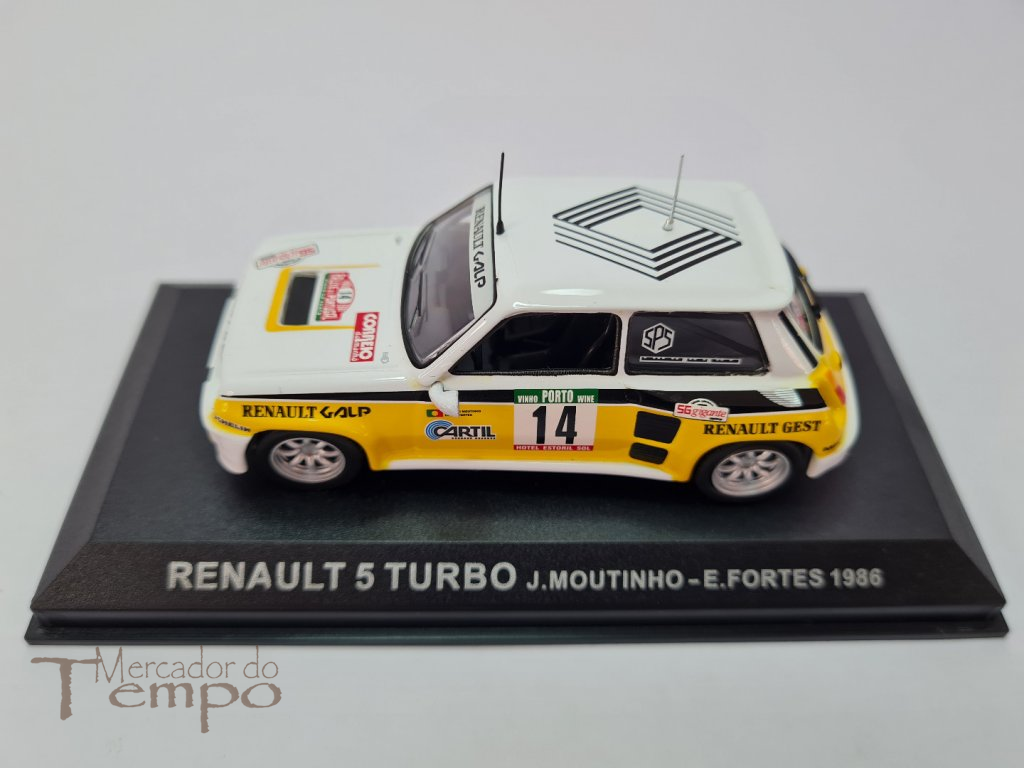 1/43 Altaya Rallye de Portugal, 1986 Renaul 5 Turbo. J.Moutinho