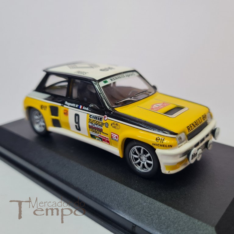 Miniatura 1/43 Altaya Rallye de MonteCarlo 1981, Renault 5 Turbo #9