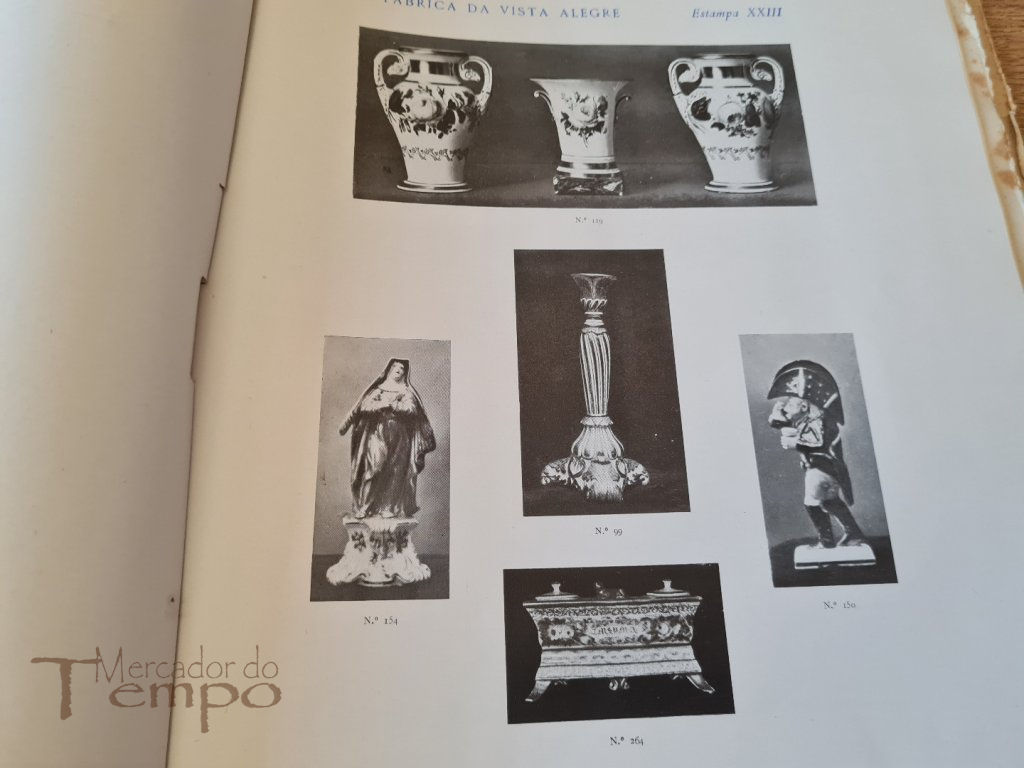 3 livros Centenário Fábrica da Vista Alegre (1824-1924) Ed.Esp.200 ex.
