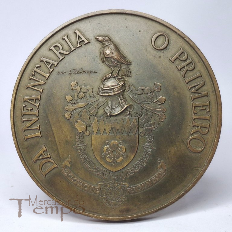 Medalha em bronze do Regimento de Infantaria n°1