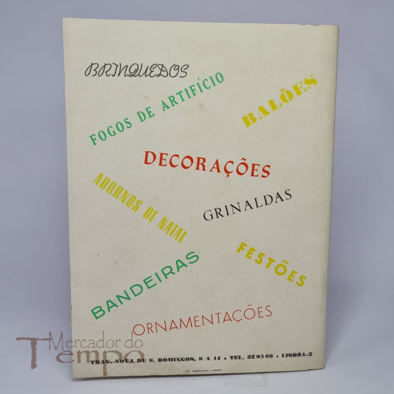 Raro Catálogo artigos com preçário para o Carnaval de 1964