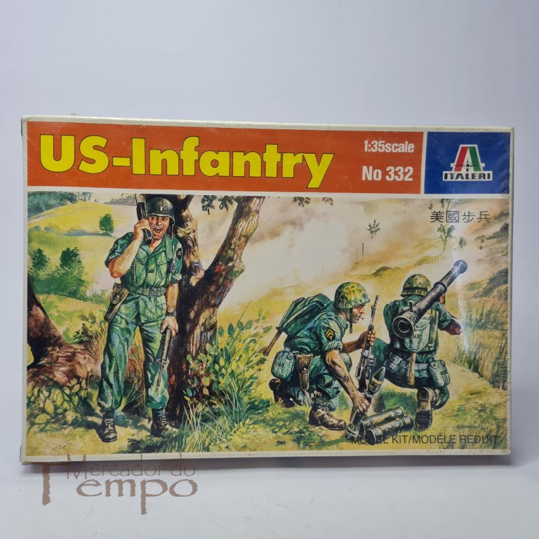 Kit figuras militares 1/35 Italeri US-Infantry #332