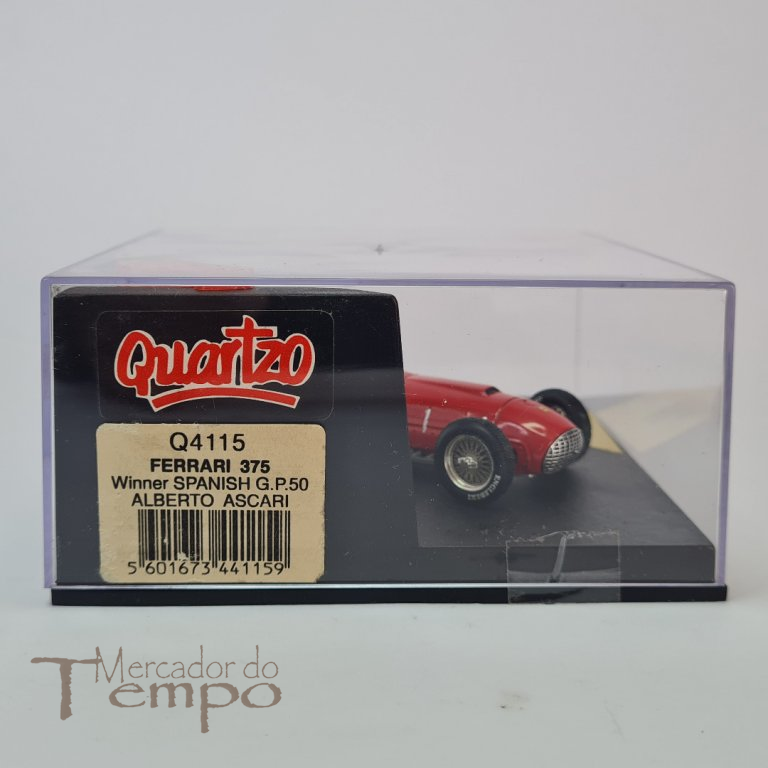 1/43 Quartzo Ferrari 375 Vencedor GP Espanha 1950, Alberto Ascari