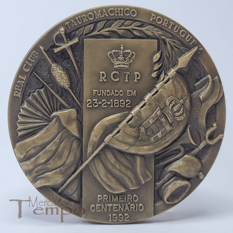 Medalha Bronze D.Carlos I - Cent. Real Club Tauromaquico