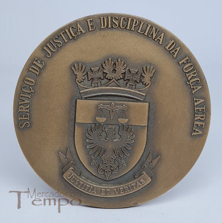 Medalha em bronze Força Aérea Centro de Justiça e Disciplina