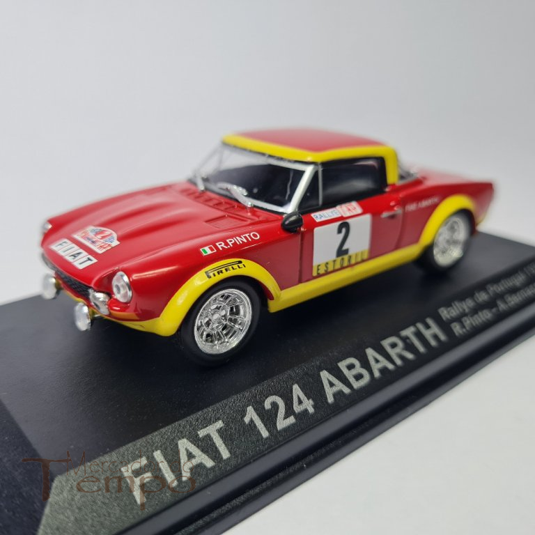 Miniatura 1/43 Altaya Rallye de Portugal 1974, Fiat 124 Abarth #2