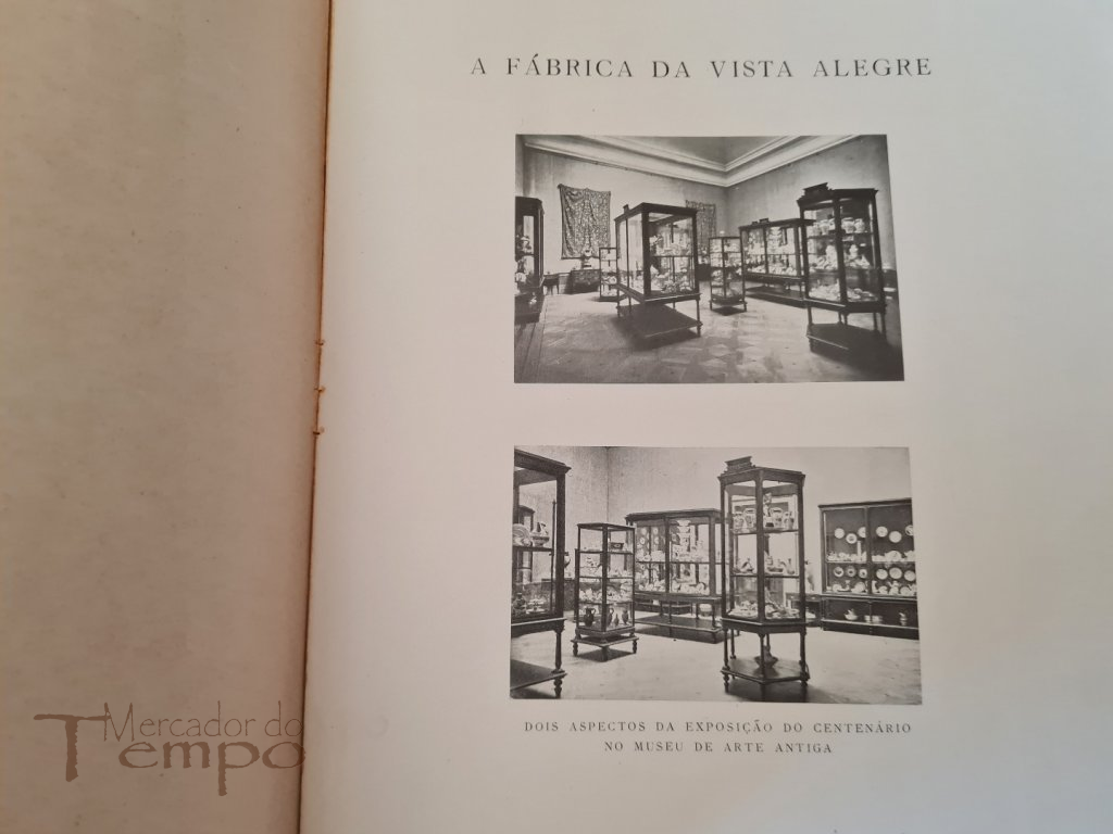 3 livros Centenário Fábrica da Vista Alegre (1824-1924) Ed.Esp.200 ex.
