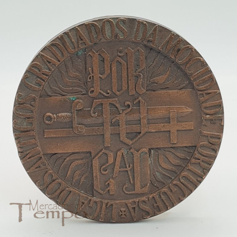 Mocidade Portuguesa, medalha bronze Liga dos Antigos Graduados, Congresso do LAG, 1966.
