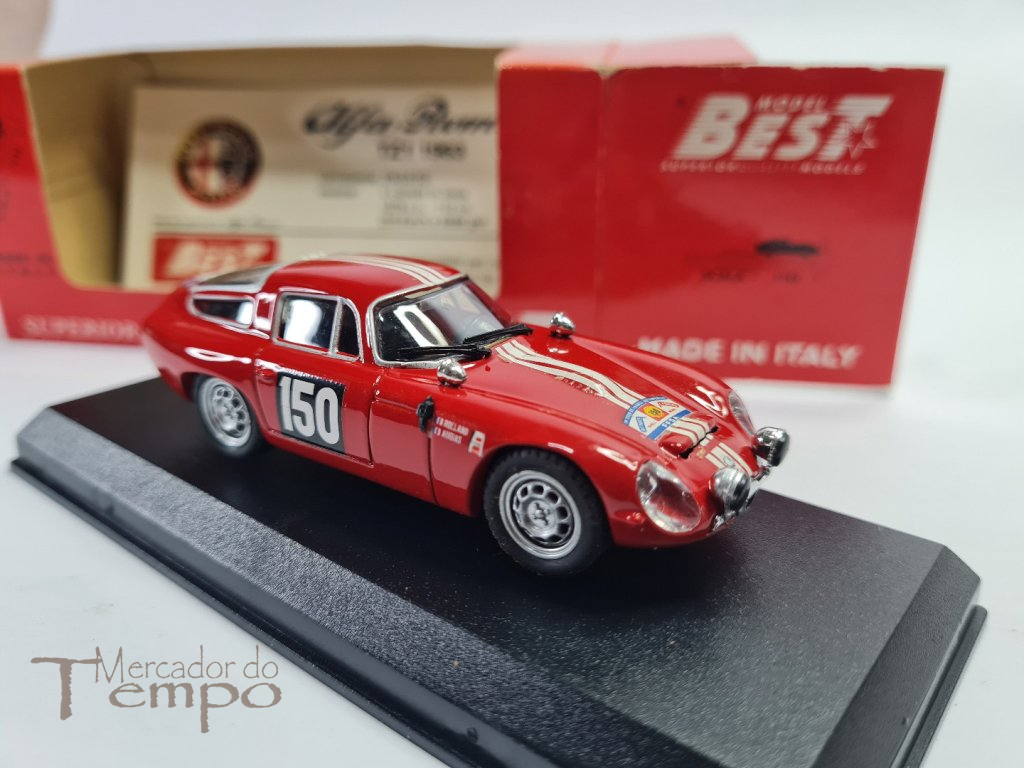 Miniatura 1/43 Model Best Alfa Romeo TZ 1 Tour de France '64