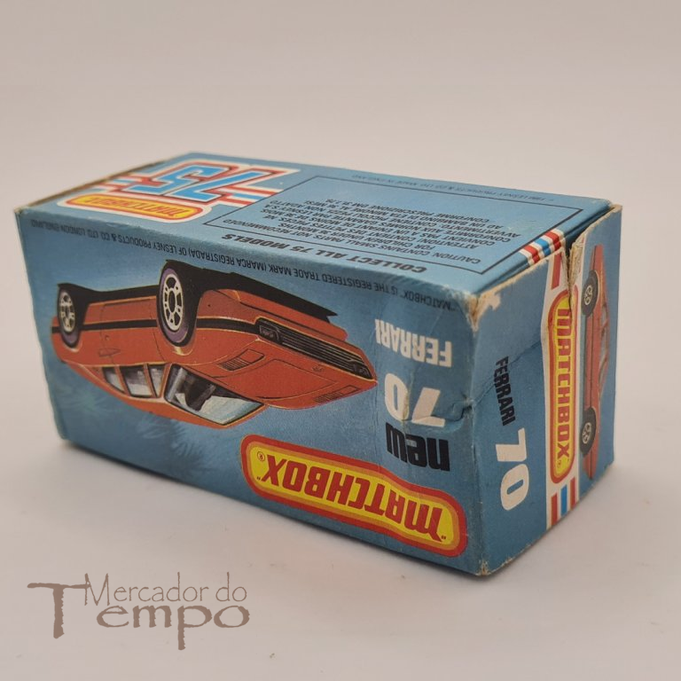 Matchbox Ferrari #70 com caixa original 