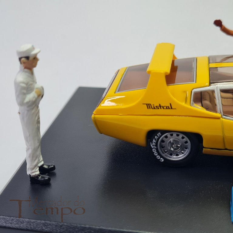 Miniatura 1/43 Michel Vaillant Vaillante Mistral GT, edições altaya