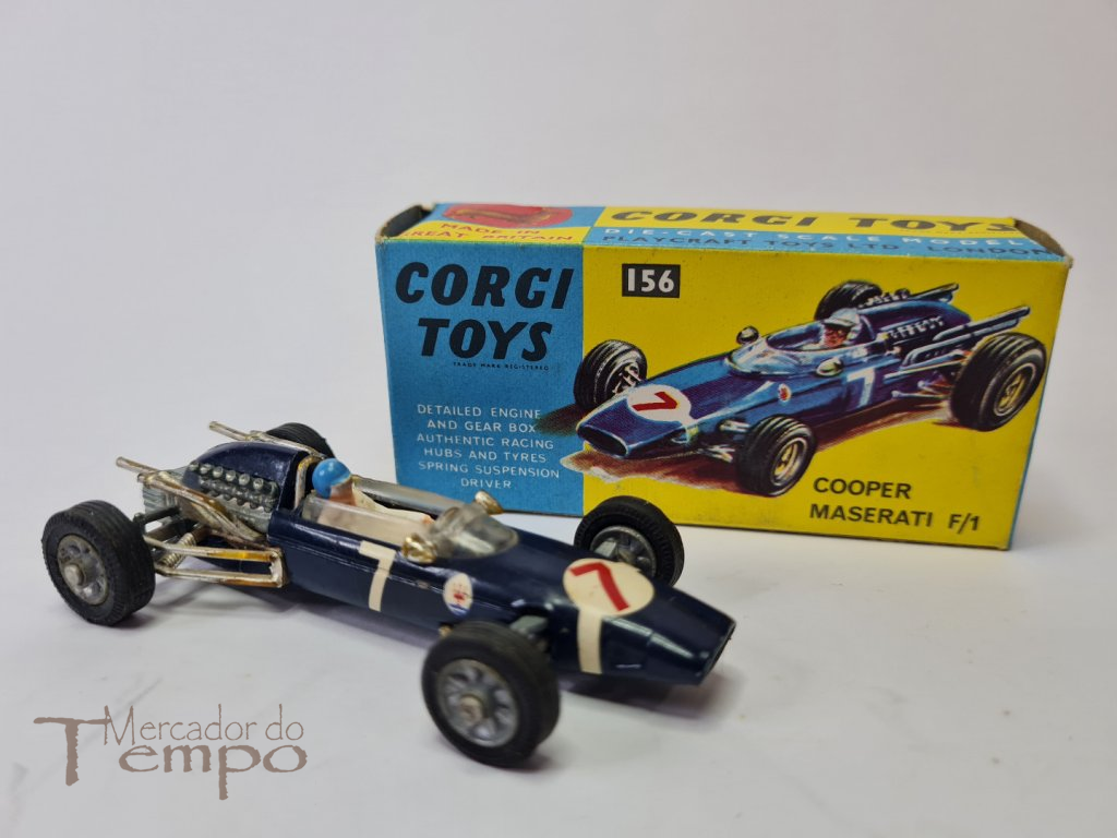 1/43 Corgi Toys F1 Cooper Maserati, Ref.156, caixa original