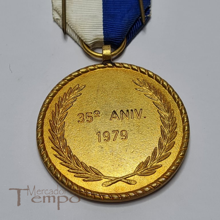 Medalha 35º Aniversário Companhia Nacional Navegação 1979