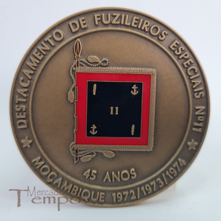 Medalha 45 anos do destacamento de Fuzileiros Especiais nº 11