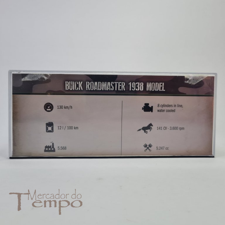 Miniatura 1/43 Militar Buick Roadmaster 1938 Model US Army USA 1943