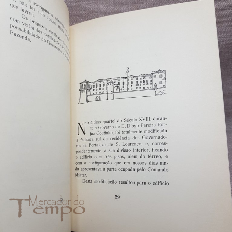 Palácio de S.Lourenço na cidade do Funchal, 1950