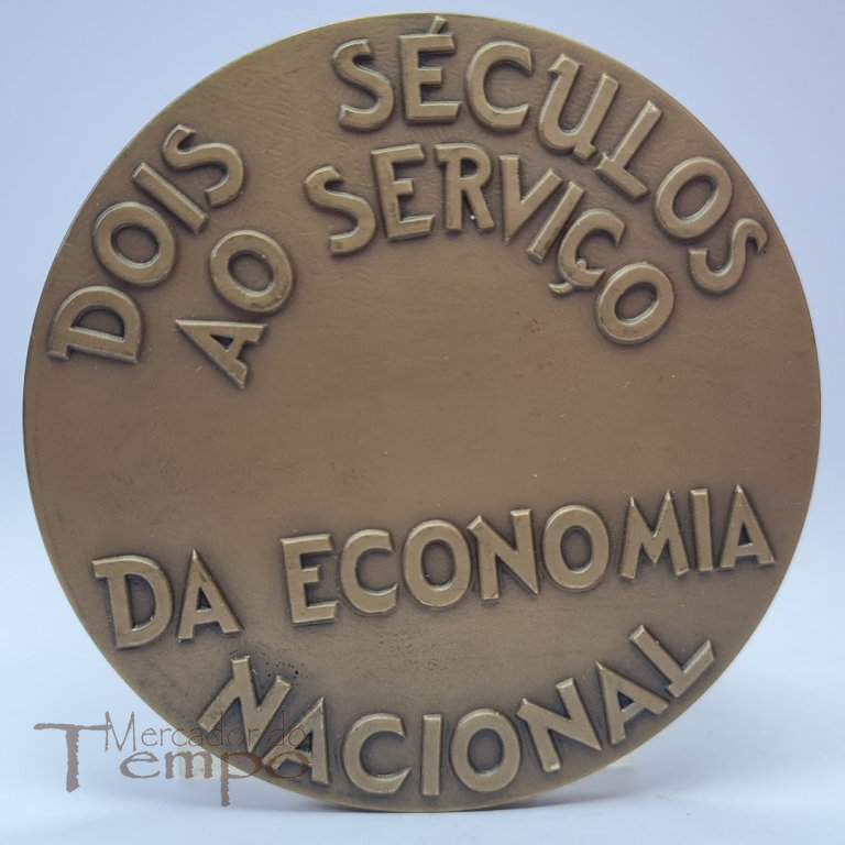 Medalha em bronze 200 anos da Casa Pinto Basto 1771-1971