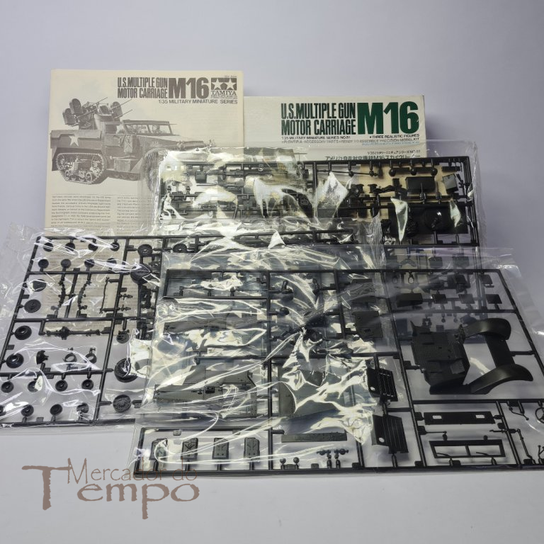 Kit Tamiya 1/35 Militar U.S. Multiple Gun M16 motor carriage