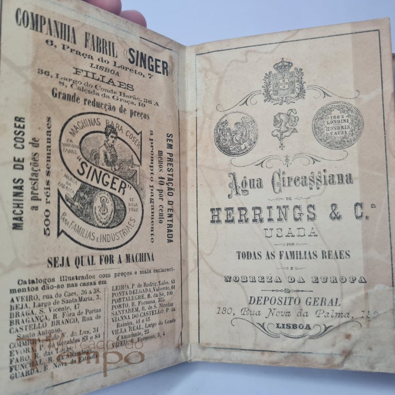 Planta de Lisboa – Typ de Christovão A. Rodrigues, 1880