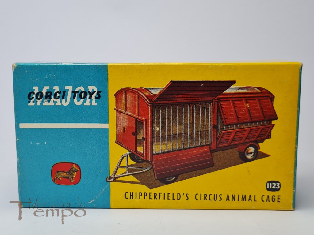 1/43 Corgi Toys Chipperfield's Circus Animal Cage com caixa original