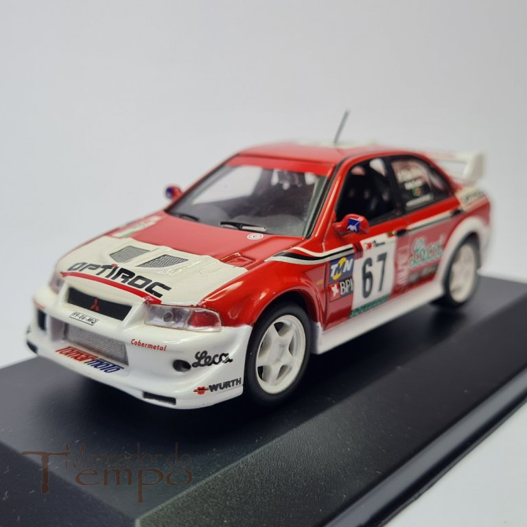 1/43 Altaya Rallye de Portugal / TAP, Mitsubishi Lancer EVO VI #67