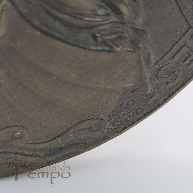 Medalha bronze João da Silva. 1º Congresso da Marinha Mercante Nacional, 1951