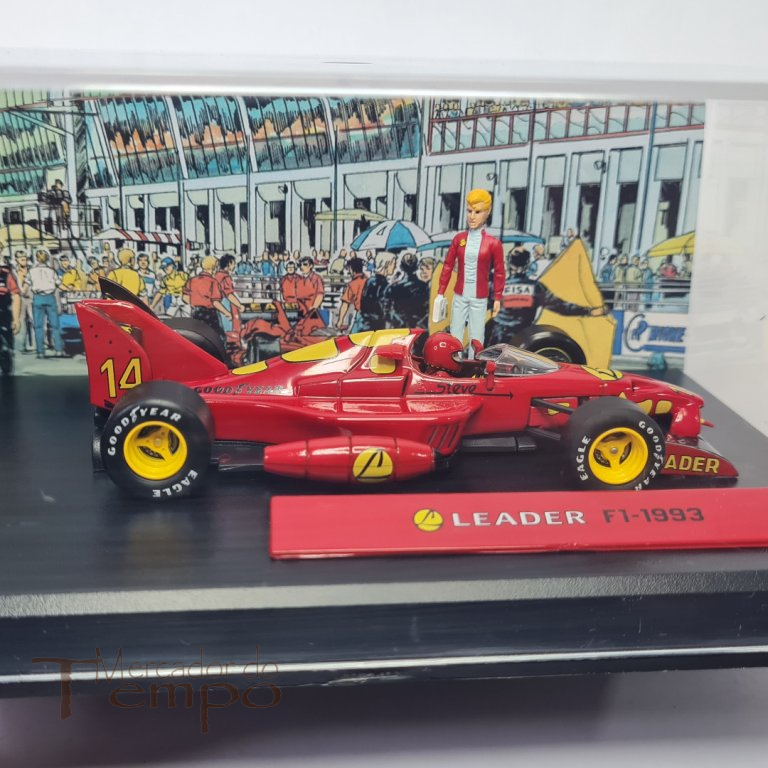 Miniatura 1/43 Michel Vaillant Leader F1-1993, edições altaya