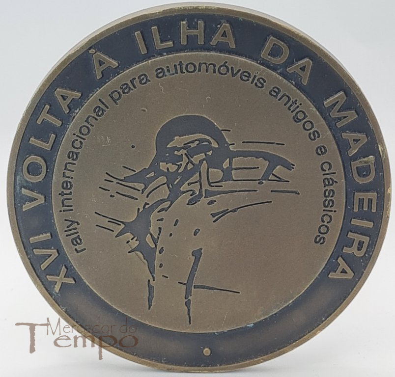 Medalha bronze XVI volta à Ilha da Madeira