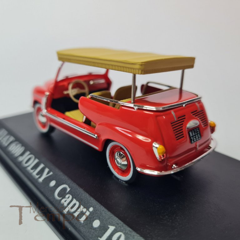 Miniatura 1/43 Altaya Fiat 600 Jolly, Capri, 1966