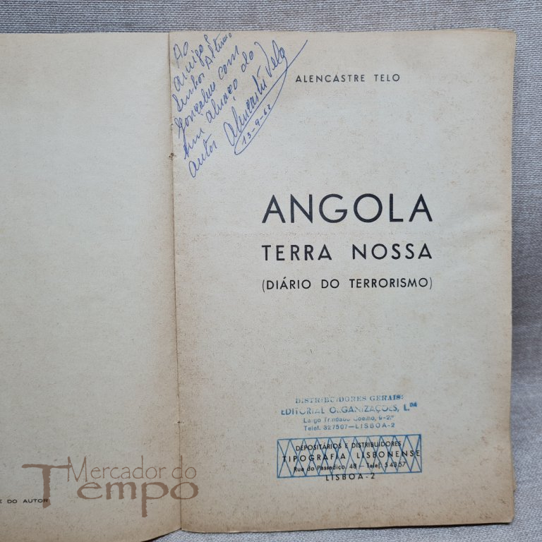 Angola Terra Nossa - Alencastre Telo 1962