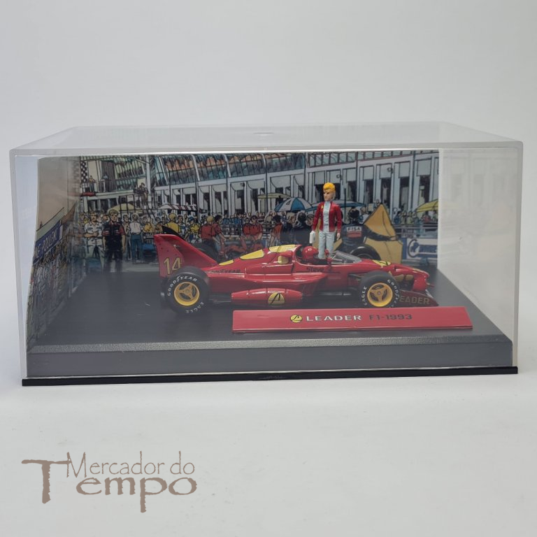 Miniatura 1/43 Michel Vaillant Leader F1-1993, edições altaya