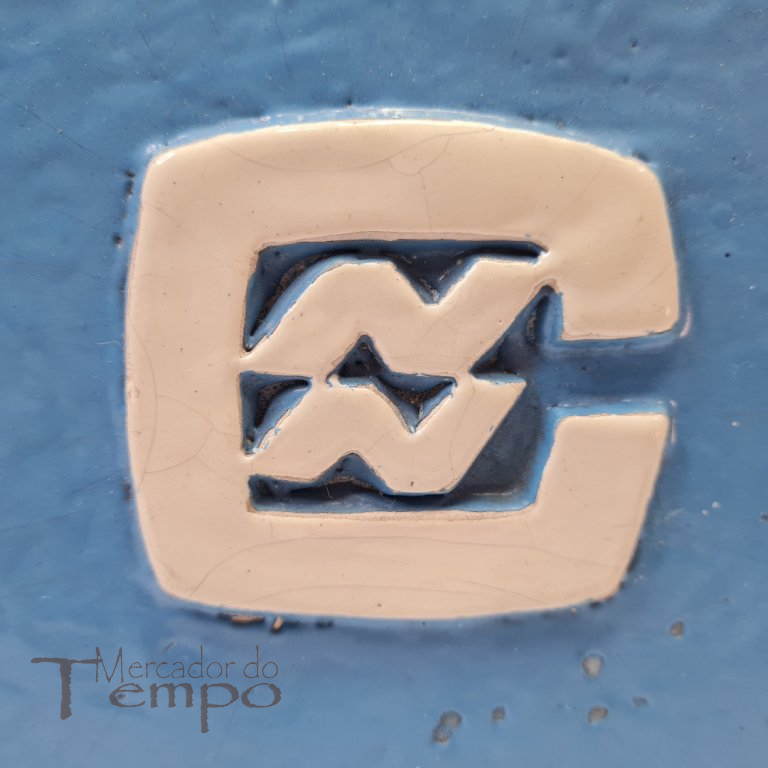 Raro azulejo Companhia Nacional de Navegação C.N.N. 