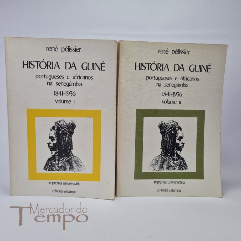 História da Guiné 2 volumes, René Pélissier