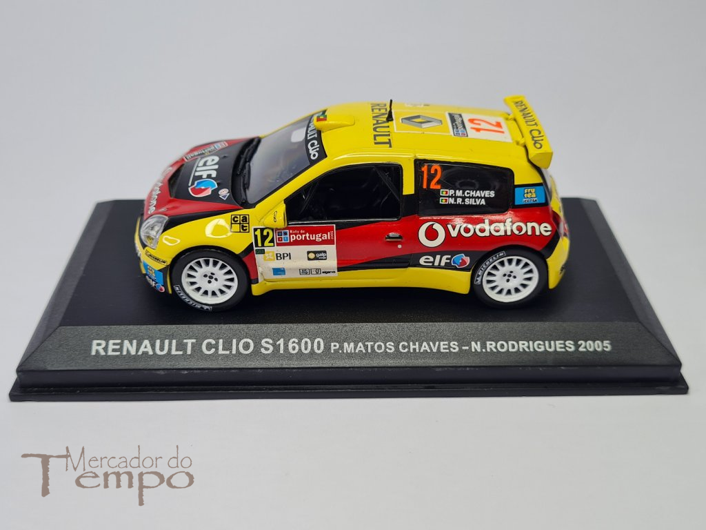 1/43 Altaya Renault Clio S1600 #12 Rallye de Portugal 2005