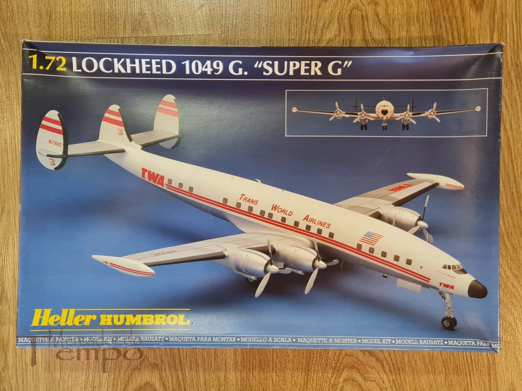 Kit Heller esc.1/72 Lockheed 1049 G 