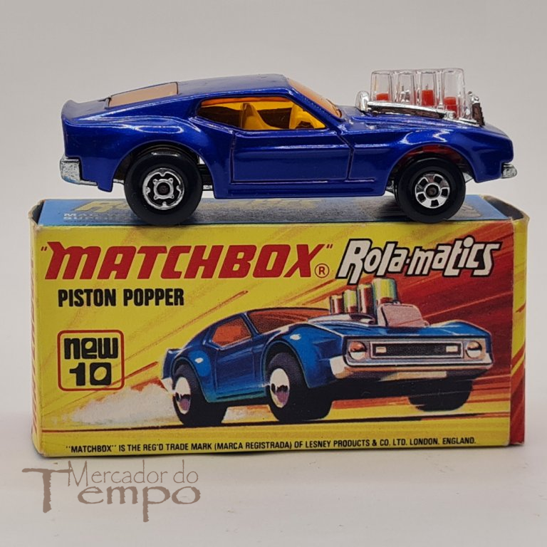 Matchbox Piston Popper #10 com caixa original