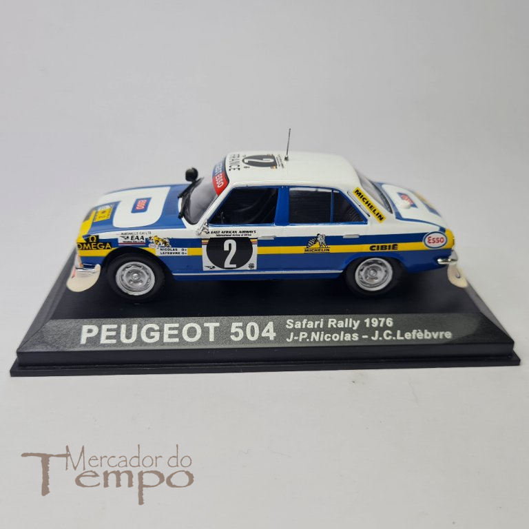 MIniatura 1/43 Altaya Safari Rally 1976, Peugeot 504